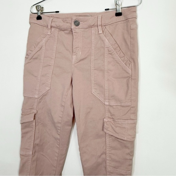 Joie Women’s Park Cargo Pants, Blush Pink size 29 Y2K 90s Skinny - Picture 2 of 5